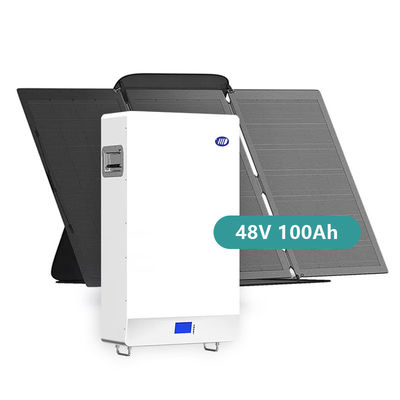 LiFePO4 Настенная батарея 5Kwh Система хранения энергии для дома 48V 100Ah