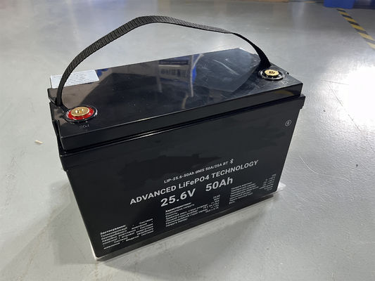 Солнечный аккумулятор LiFePO4 12.8V 100Ah 1280Wh 25.6V 50Ah для автокомода Караван Кампинг RV Car